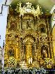 Altar da igreja de San Jose - todo em ouro
