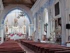 Interior do templo de Santa Lucia