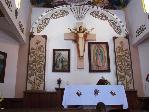 Altar da igreja de Crucecita