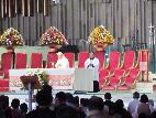 Missa na basílica de Guadalupe