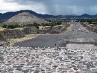 Teotihuacan, calzada de los muertos