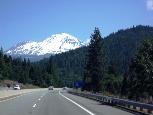 De repente, aparece o Mount Shasta!