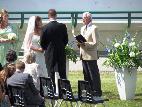 Casamento no meio da pista de bobsleigh