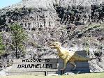 Chegando a Drumheller