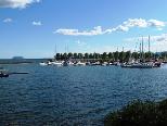 Marina em Thunder Bay (Lake Superior)