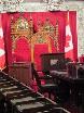 Cadeira do presidente do Senado e dos reis da Inglaterra