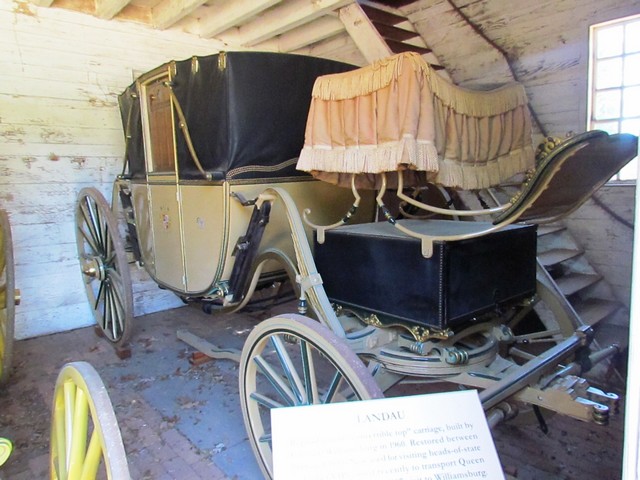 Carruagem usada pela rainha Elizabeth II