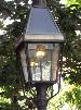 Iluminação a gás preservada em Beacon Hill