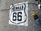 Route 66, identificada desse jeito no Kansas