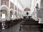 Interior da igreja do Rosário