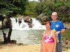 Nós na Cachoeira das Araras