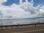 Lago da usina de Lajeado em Palmas