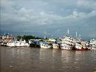 Uma amostra dos barcos do rio