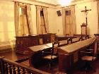 Sala de julgamentos no palácio da justiça