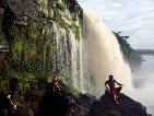 Salto Hacha visto de lado