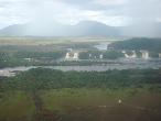 Laguna de Canaima do avião