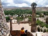 Humahuaca vista do alto do monumento