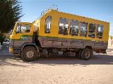 Caminhão-onibus turístico em Toconao