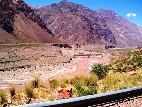 Andes - restos mortais da ferrovia Transandina