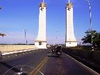 Entrando na ponte internacional