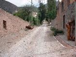 Purmamarca - entrando no Paseo de los Colorados